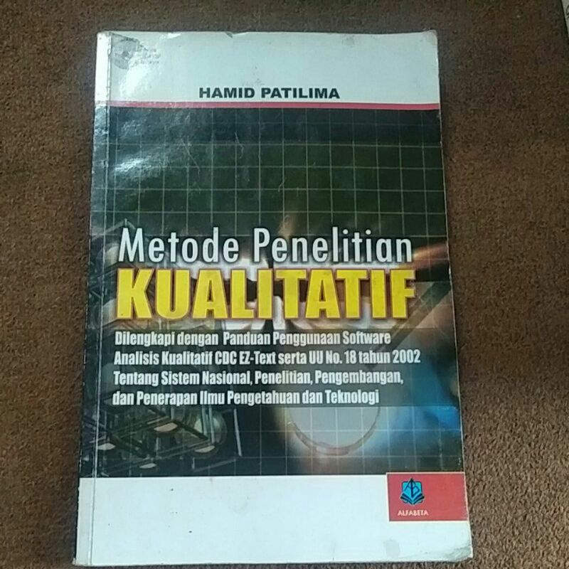 Jual Buku Original Metode Penelitian Kualitatif Shopee Indonesia