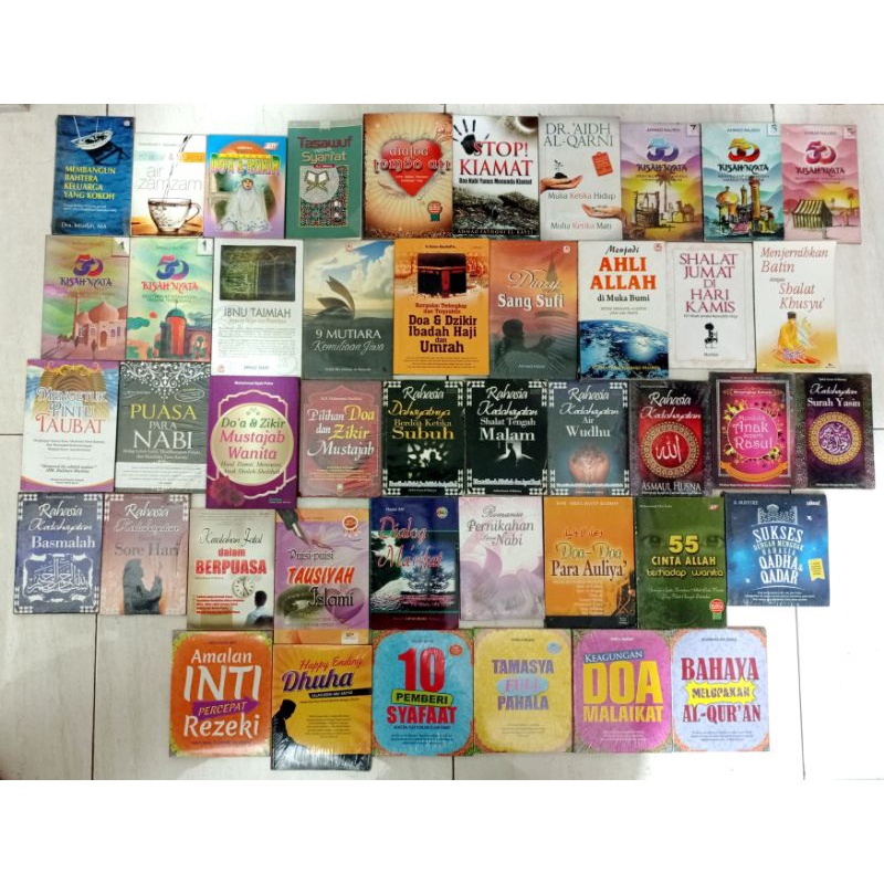 Jual Obral Buku Agama Filsafat Doa Dzikir Puisi Tausiyah Risalah Doa Ori Shopee