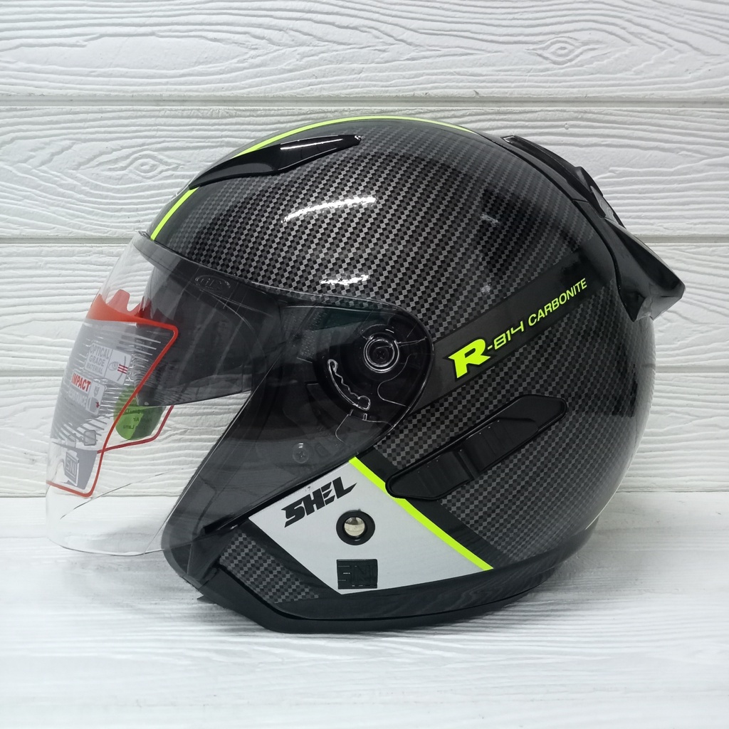 Jual Helm Shel Rover Motif Carbon Original Shopee Indonesia