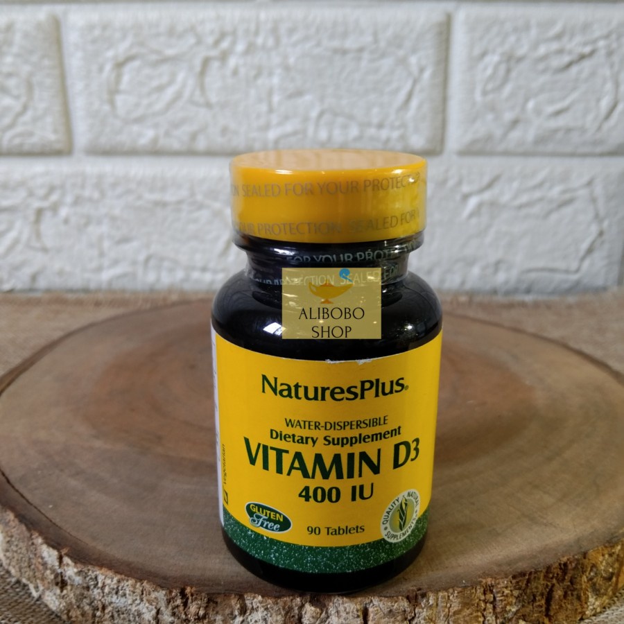 Jual Naturesplus Vitamin D3 400iu 90 Tablets Usa Shopee Indonesia 3940