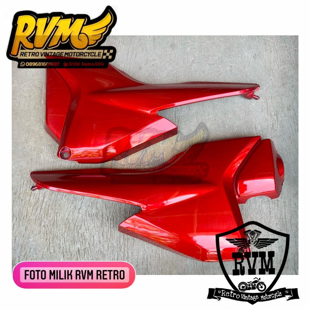 Jual Bok aki samping Megapro Primus merah Cover aki Megapro Primus