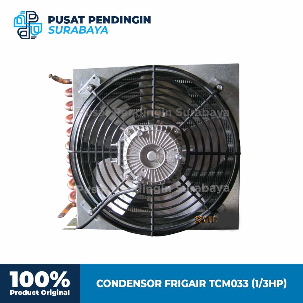 Jual CONDENSOR 1/3 PK FRIGAIR - KONDENSOR FREEZER CHILLER 1/3PK TCM 033 ...