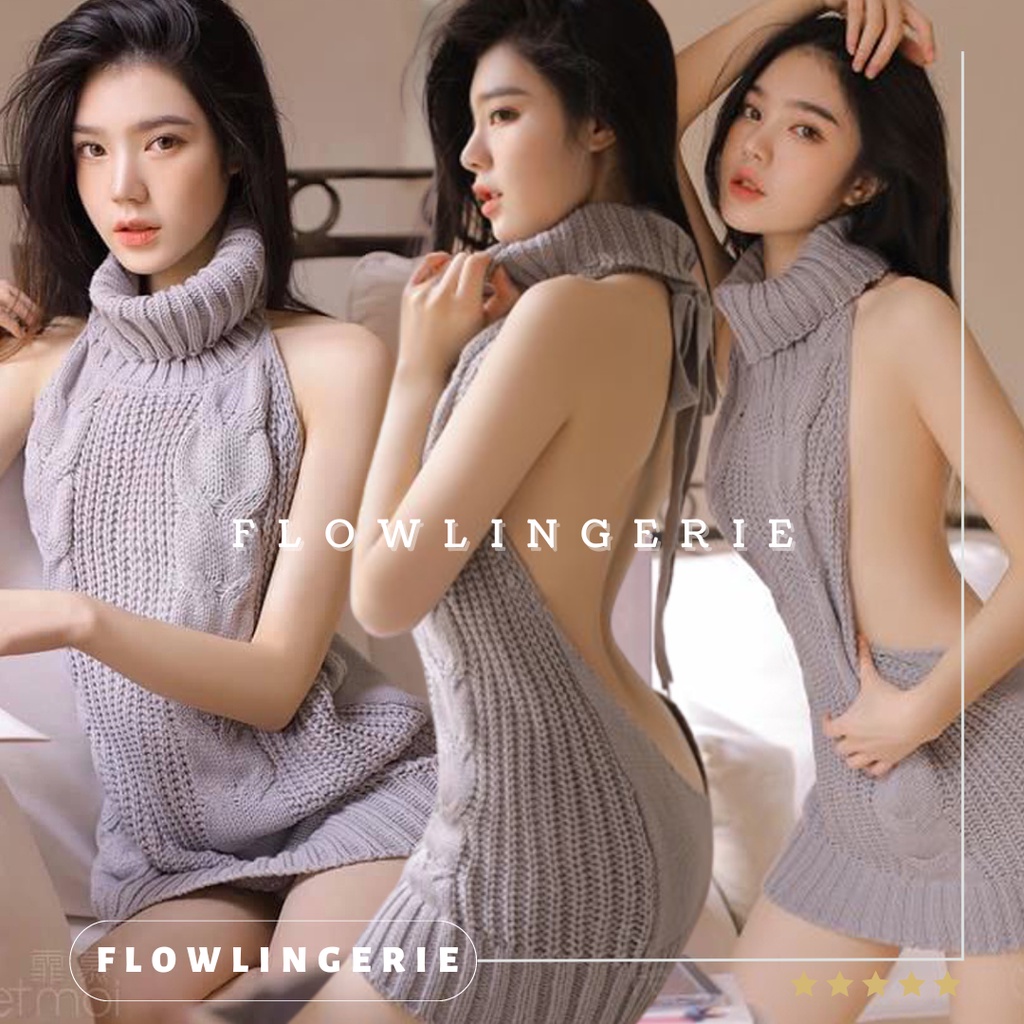 Jual Lingerie Virgin Killer Sweater Japan JK1426 SWEATER
