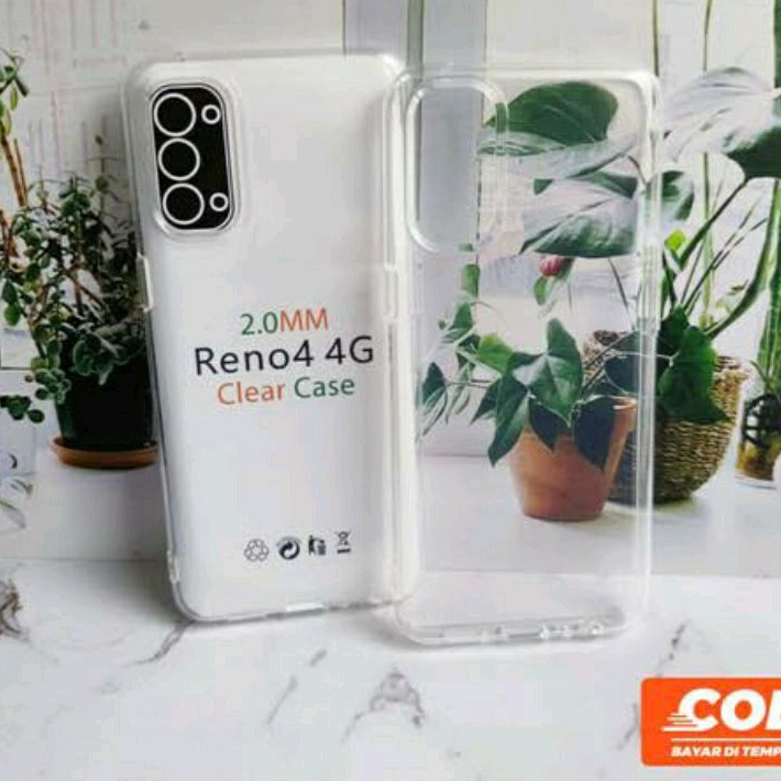 Jual Case Clear HD Oppo Reno 4 4G 2.0MM Thickness Soft Case | Shopee ...