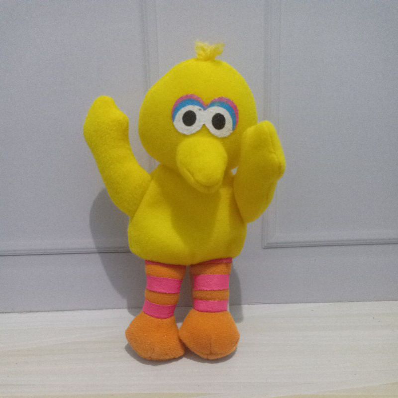 Jual Boneka Pl Boneka Sesame Street Sesame Street Happy Meal Mini Bean Pals 10 Cm