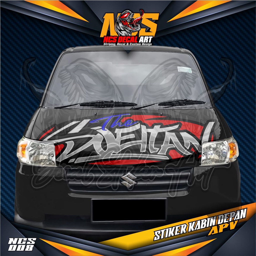 Jual Stiker Decal Kabin Depan THE SOELTAN All Pick Up Pick Up L300 ...