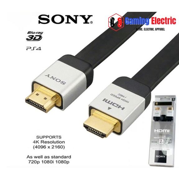 Jual KABEL HDMI SONY CABLE HDMI TO HDMI GOLD PLATE 4K Shopee