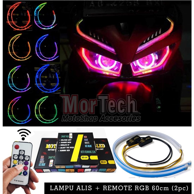 Jual DRL SLIM LAMPU ALIS NEON LED GRADE A FLEXIBLE WATERPROOF 30CM/60CM ...
