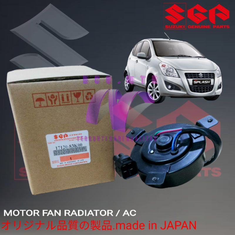Jual MOTOR FAN RADIATOR/AC SUZUKI SPLASH ORI | Shopee Indonesia