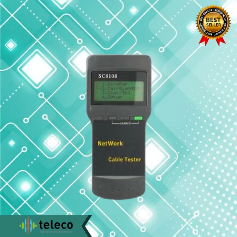 Jual Network Cable Tester Digital SC8108 / Kabel Tester Digital SC8108