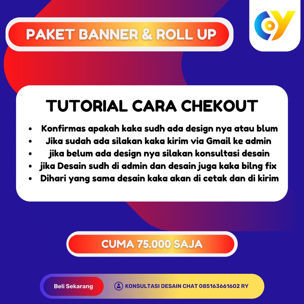 Jual CETAK BANNER & ROOL UP BANNER | Shopee Indonesia