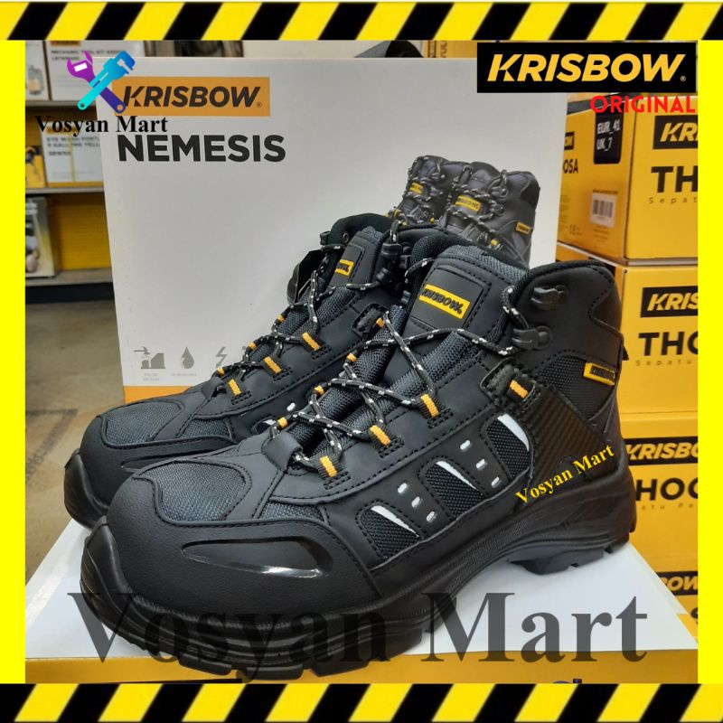 Jual Sepatu Safety Krisbow NEMESIS Safety Shoes Krisbow NEMESIS