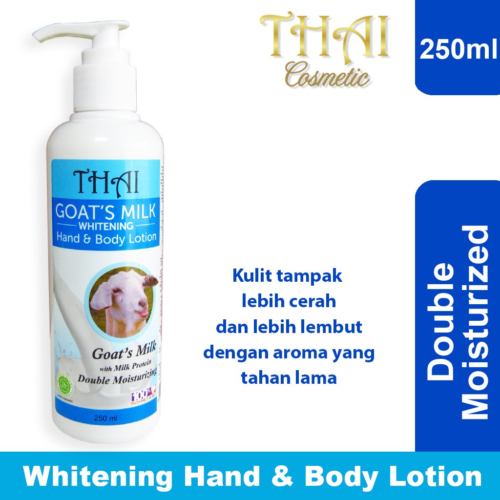 Jual THAI GOATS MILK HAND BODY LOTION 250ML, HANDBODY THAI GOAT MILK
