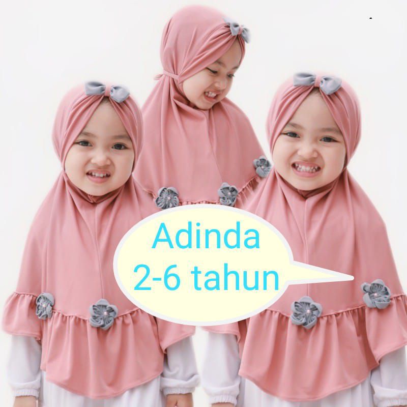 Jual JILBAB ANAK ADINDA USIA 2-6TAHUN CANTIK DAN LUCU | Shopee Indonesia