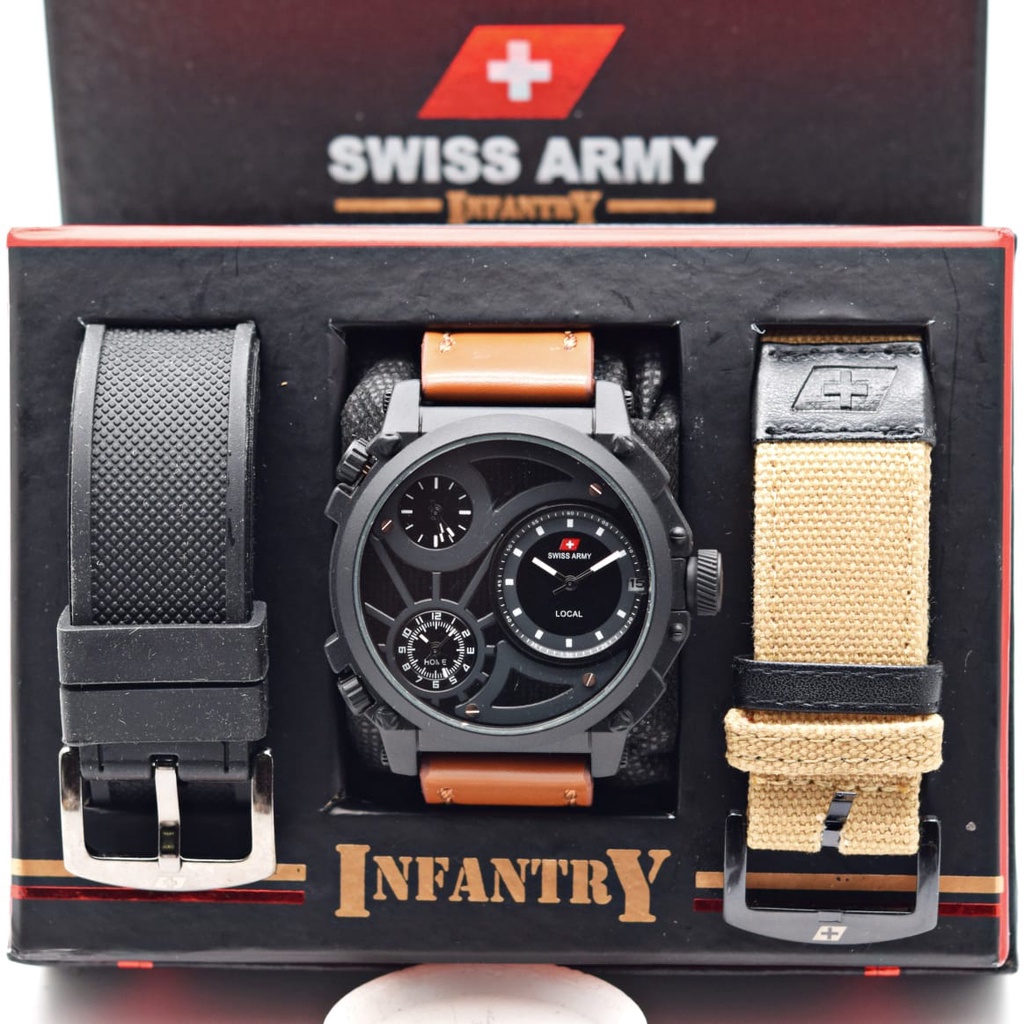 Jam tangan best sale swiss army infantry