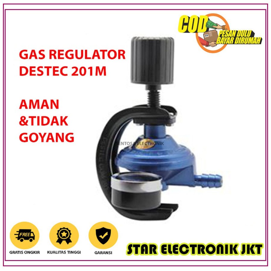 Jual Destec Com M Regulator Gas Dengan Pengaman Ganda Meteran Cocok Untuk Lpg Kg