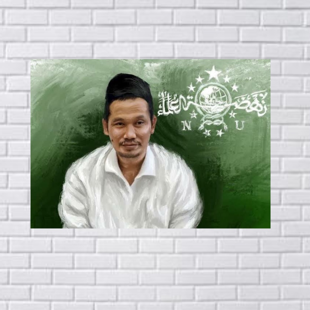 Jual POSTER GUS BAHA/FOTO GUS BAHA/POSTER ISLAM/HIASAN DINDING/POSTER