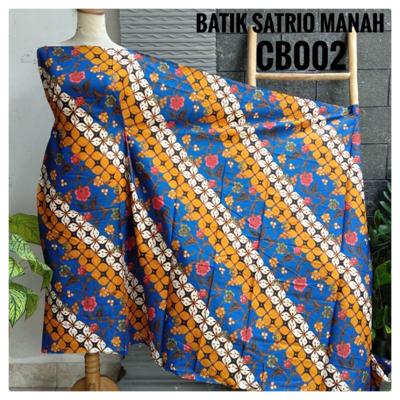 Jual Batik Satrio Manah Kain Batik Jarik Katun Seragam Murah Cb002