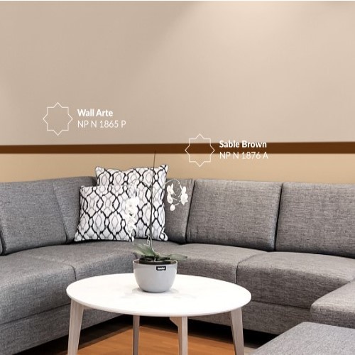 Jual CAT TEMBOK INTERIOR DAN EKSTERIOR NIPPON PAINT - WALL ARTE/N1865P ...