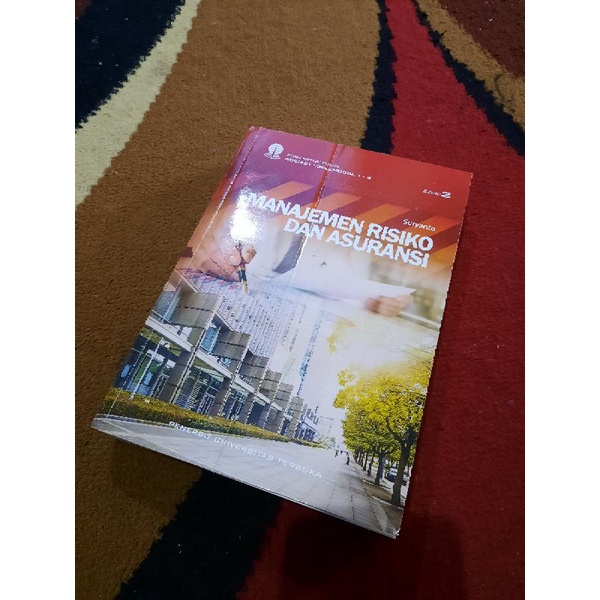 Jual Modul UT Manajemen Risiko Dan Asuransi Edisi 2 (Preloved) | Shopee ...