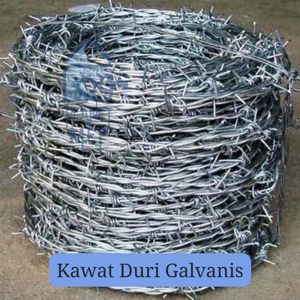 Jual Kawat Duri Galvanis Bwg Kg Shopee Indonesia