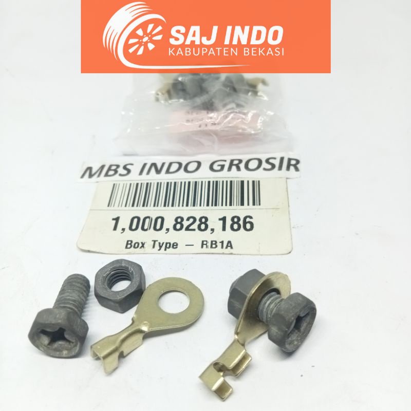 Jual SET BOLT ACCU M6 BAUT AKI M6 BAUT KUNCI 10 ORI BAUT DAN SKUN AKI ...