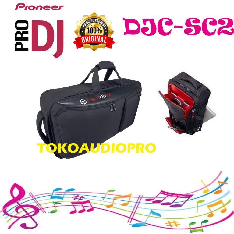 Jual Pioneer DJC-SC2 DJ Controller Bag for XDJ | Shopee Indonesia