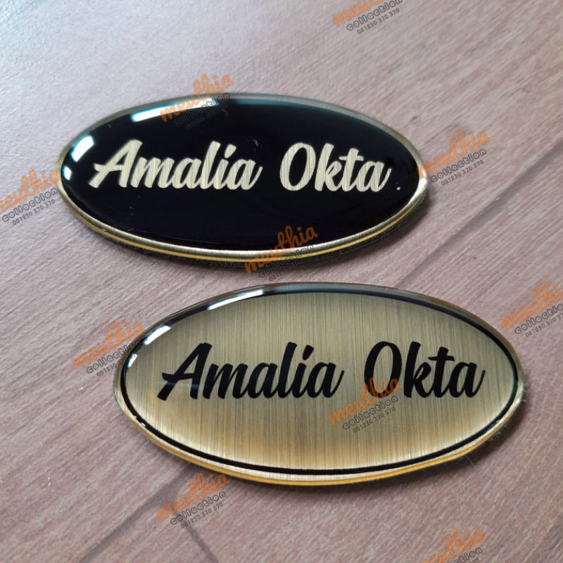 Jual Papan Nama Oval Unik | Shopee Indonesia