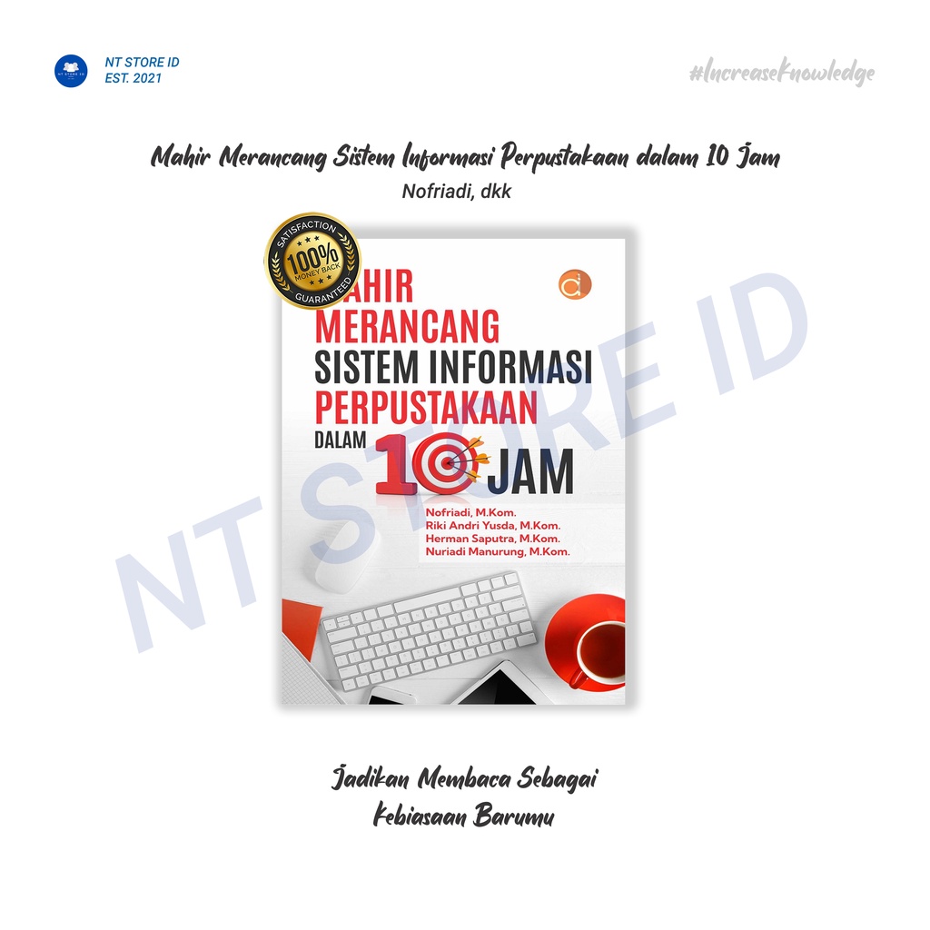 Jual Buku Mahir Merancang Sistem Informasi Perpustakaan Dalam 10 Jam