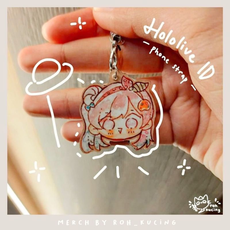 Jual [roh_kucing] Phone strap Hololive ID | Shopee Indonesia