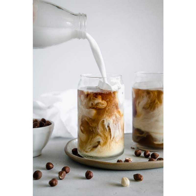 Jual Cho Borosilicate Aesthetic Can Drinking Glass Cup / Gelas Minum ...
