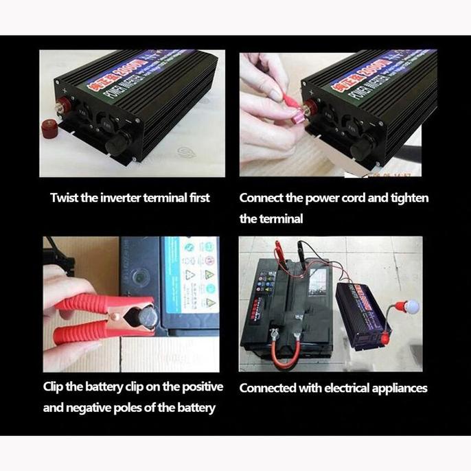 Jual Power Inverter Solar Panel Plts Psw Pure Sine Wave 3000 Watt 12 ...