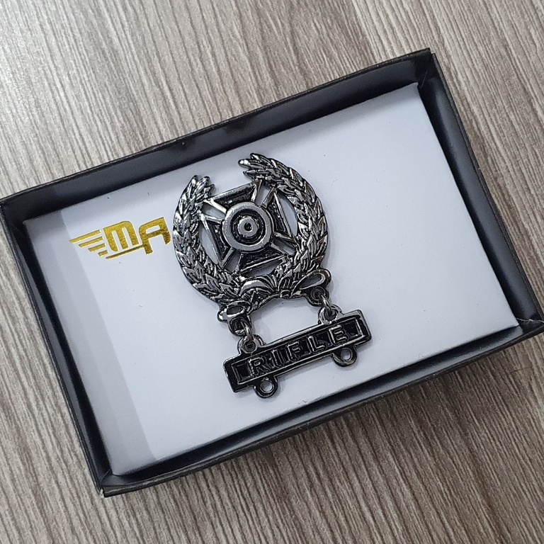 Jual Brevet Wing Rifle Black Hitam Brivet Pin | Shopee Indonesia