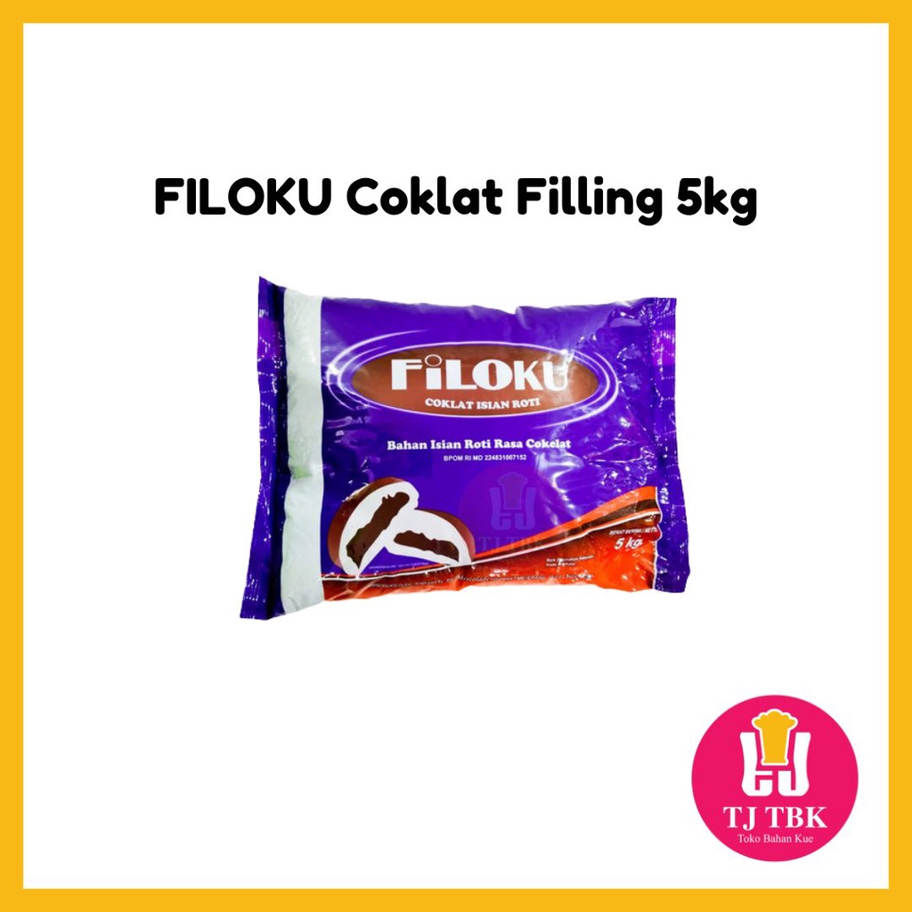 Jual Filoku Cokelat Filling isian roti 5kg | Shopee Indonesia