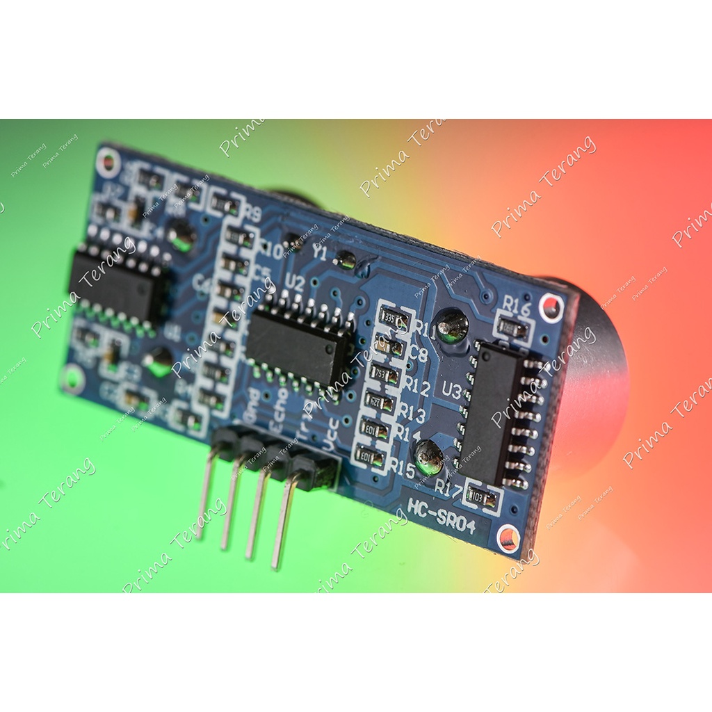 Jual HC-SR04 sensor jarak ultrasonik / ultrasonic wave HC SR04 arduino ...