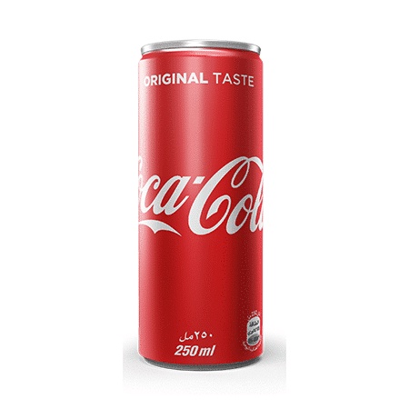 Jual COCA COLA CAN ORIGINAL TASTE 250 ML / MINUMAN SODA COLA / MINUMAN ...