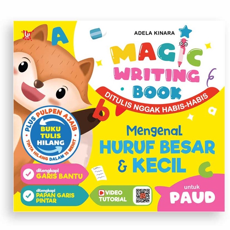 Jual MAGIC WRITING BOOK MENGENAL CALISTUNG,GARIS ANGKA&BENTUK,HURUF ...