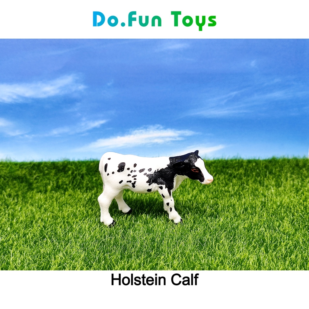Jual Animal Figurine | COW CALF / Mainan Miniatur Anak Sapi | Shopee ...