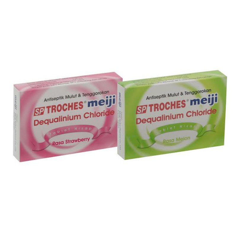 Jual Sp Troches Meiji Isi 12 Tablet Hisap Antiseptic Rongga Mulut