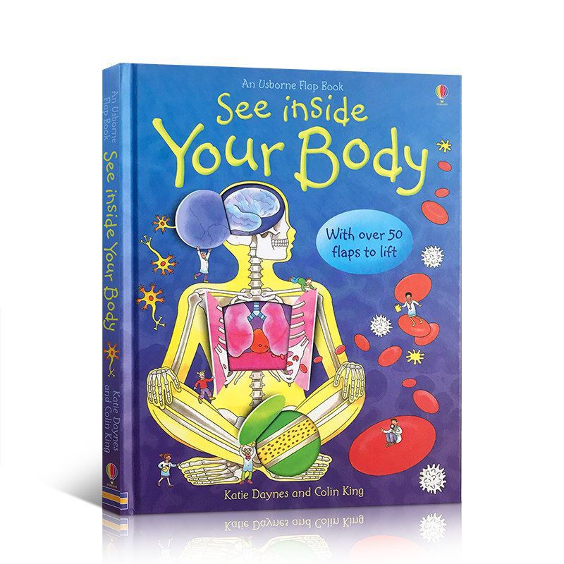 Jual Buku Anak Usborne Flap Book - Inside Your Body (Tdk Segel Plastik ...