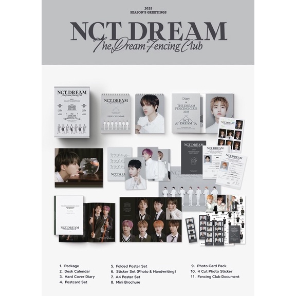 NCT DREAM シーグリ 2023 ktown4u 特典 トレカ チョンロ