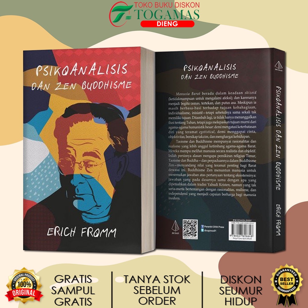 Jual Psikoanalisis Dan Zen Buddhisme Karya Erich Fromm Shopee Indonesia