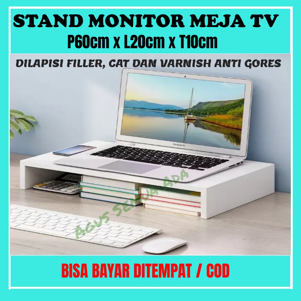 Jual Stand Monitor Rak Meja Laptop Dudukan Alas Tatakan Layar Tv Penyangga Holder Leptop