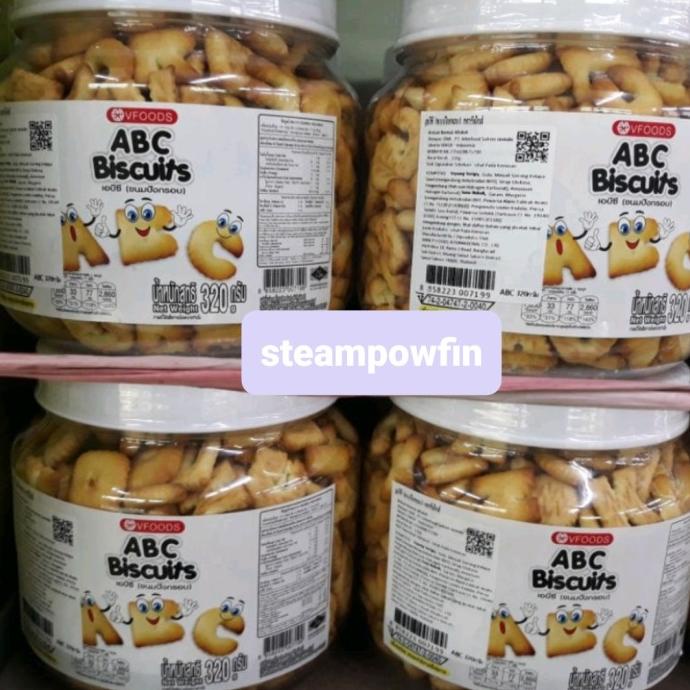 Jual Alphabet Biscuit V Foods ABC Biscuits VFoods Biskuit Huruf Alfabet