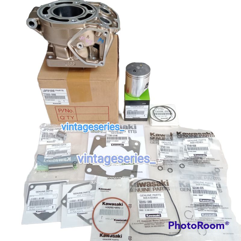 Jual CYLINDER BLOK HEAD KOP NINJA R SS RR PAKET MESIN ATAS NINJA BLOK ...