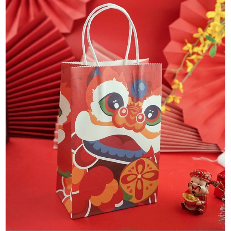 Jual Paper Bag Imlek Chinese New Year Tas Kertas Imlek Shopee Indonesia