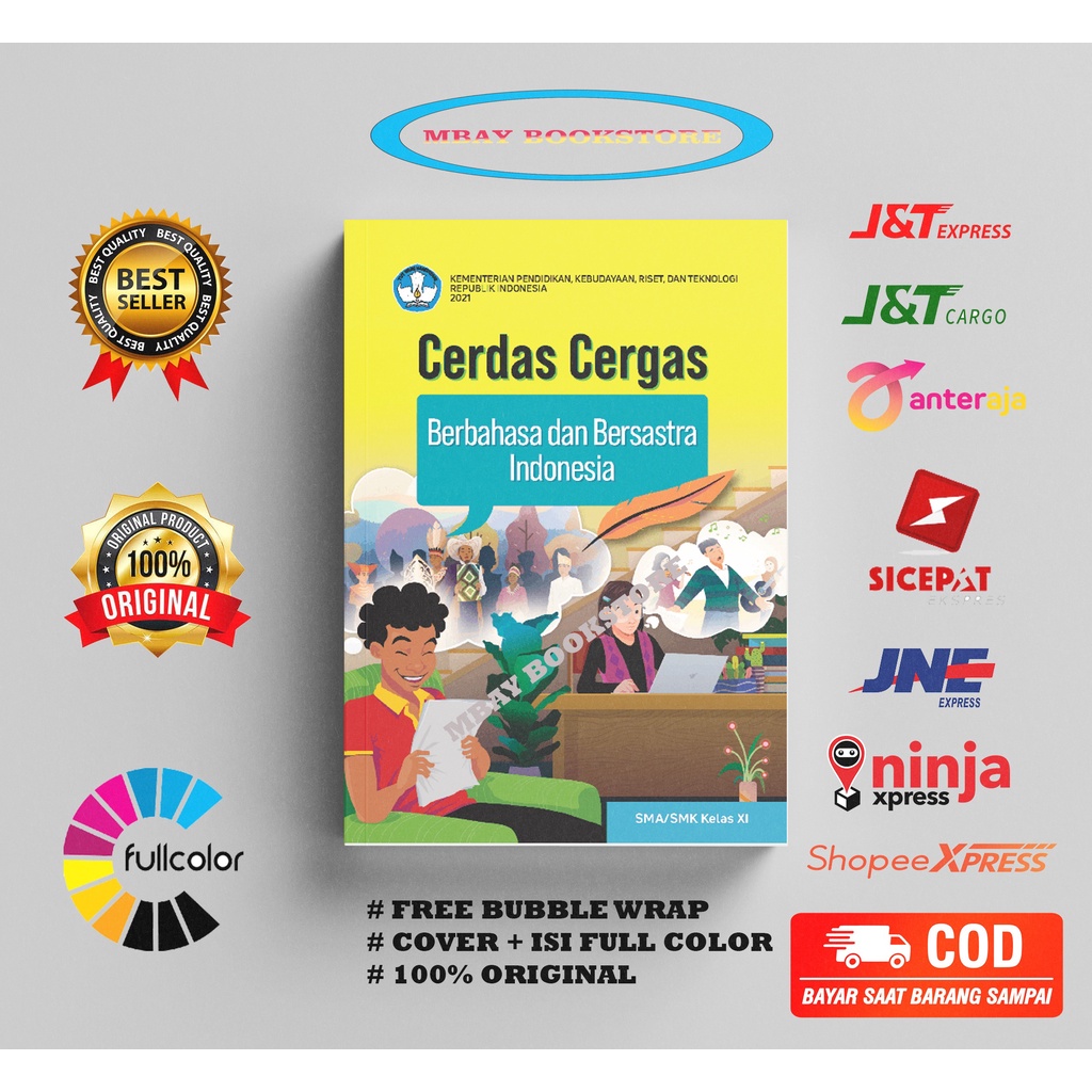 Jual Buku Siswa Cerdas Cergas Berbahasa Dan Bersastra Indonesia Untuk ...