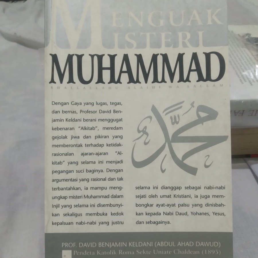 Jual Buku Langka Original Menguak Misteri Muhammad Dalam Kitab Suci