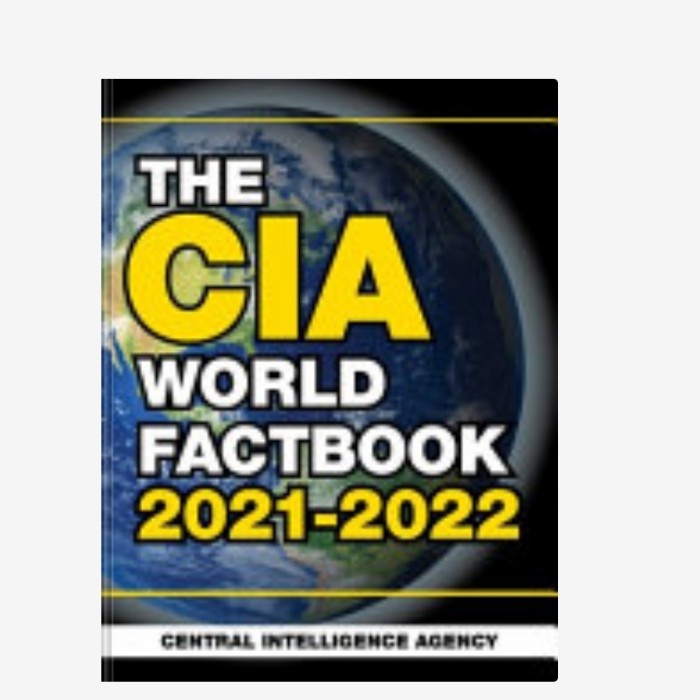 Jual Stasiun Buku The CIA World Factbook 2021-2022 Central Intelligence ...