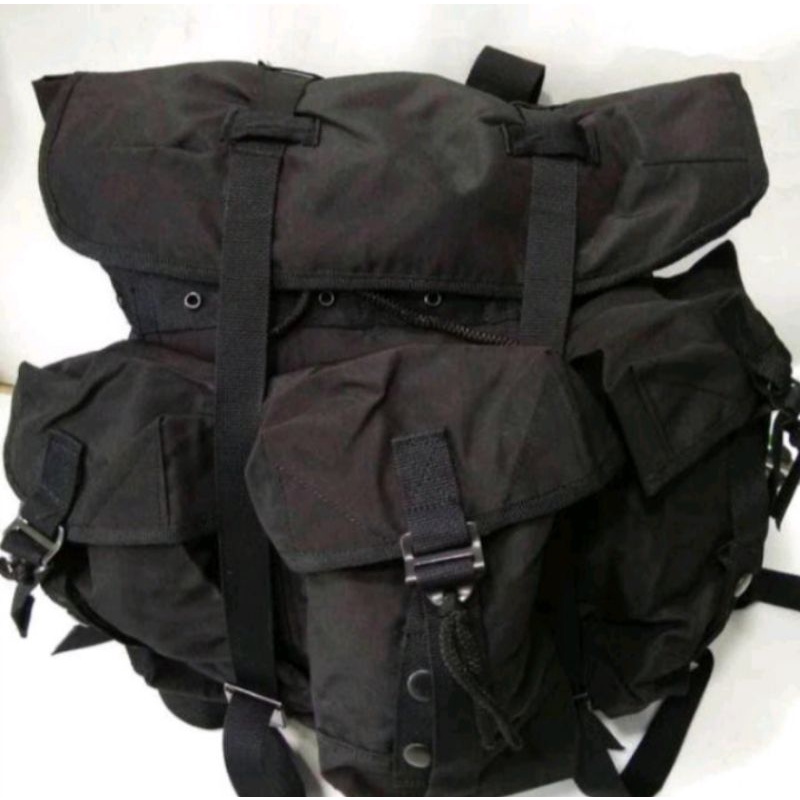 Jual RANSEL KOREA TNI JATAH TNI WARNA HITAM | Shopee Indonesia
